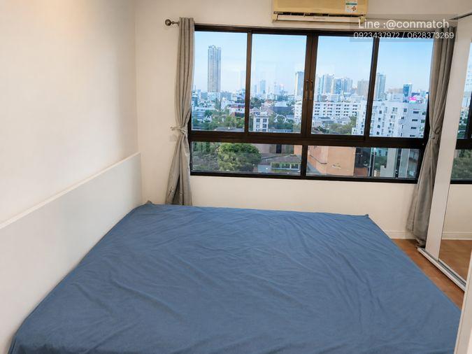 รูป 1 ห้องนอน | 1 ห้องน้ำ | BTS Saphan Khwai | 46 ตร.ม. | 15,000 บาท/เดือน | ชั้น 9 — Lumpini Ville Phahol-Suthisan กรุงเทพฯ - รูปที่ 9/10