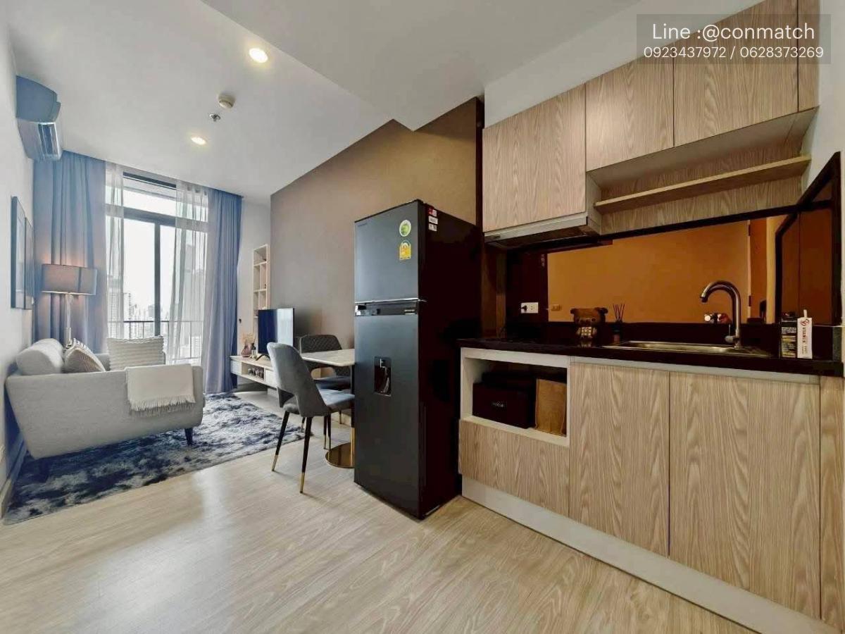 picture 1Bed | 1Bath | BTS Ekkamai | 32sqm | THB 21,000/mo | Fl.25 — Estella Ekkamai Bangkok - 8/10