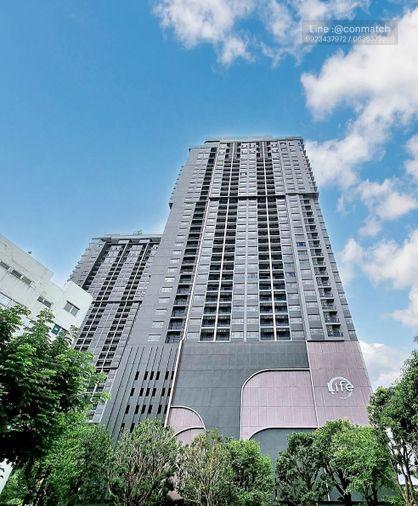 รูป 1 ห้องนอน | 1 ห้องน้ำ | MRT Queen Sirikit National Convention Centre | 28 ตร.ม. | 21,000 บาท/เดือน | ชั้น 18 — Life Rama 4 - Asoke กรุงเทพฯ - รูปที่ 2/10