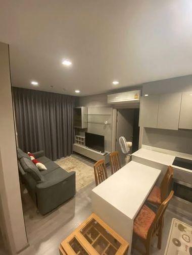 รูป 2 ห้องนอน | 2 ห้องน้ำ | MRT Phra Nang Klao Bridge | 52 ตร.ม. | 28,000 บาท/เดือน | ชั้น 22 — The Politan Rive กรุงเทพฯ - รูปที่ 2/10