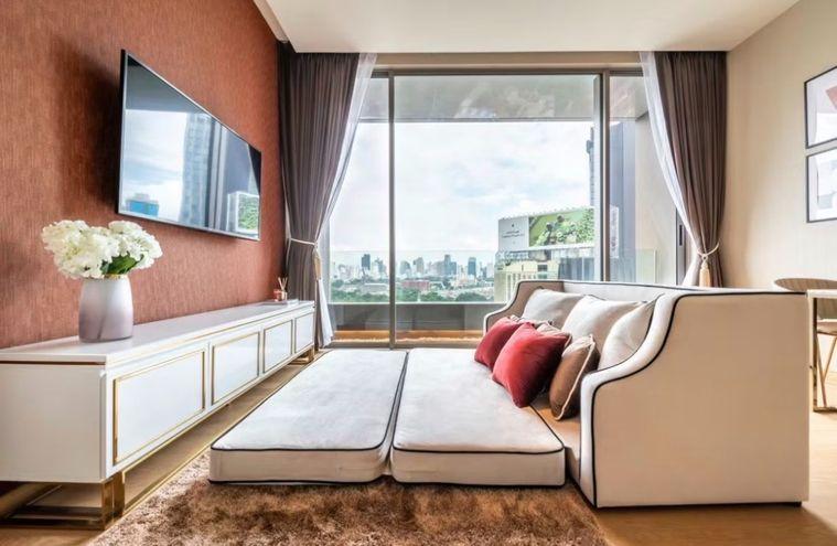 รูป 1 ห้องนอน | 1 ห้องน้ำ | MRT Lumphini | 57 ตร.ม. | 70,000 บาท/เดือน | ชั้น 12 — Saladaeng One กรุงเทพฯ - รูปที่ 6/10