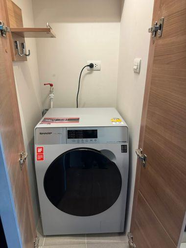 รูป 1 ห้องนอน | 1 ห้องน้ำ | BTS Saphan Taksin | 45 ตร.ม. | 25,000 บาท/เดือน | ชั้น 4 — Rhythm Sathorn กรุงเทพฯ - รูปที่ 9/9