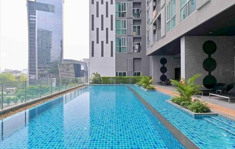 picture 2Bed | 2Bath | MRT Thailand Cultural | 53sqm | THB 35,000/mo | Fl.34 — Noble Revolve Ratchada Bangkok - 3/10