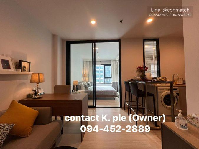 รูป 1 ห้องนอน | 1 ห้องน้ำ | BTS Asok | 36 ตร.ม. | 25,000 บาท/เดือน | ชั้น 25 — Life Asoke กรุงเทพฯ - รูปที่ 1/5