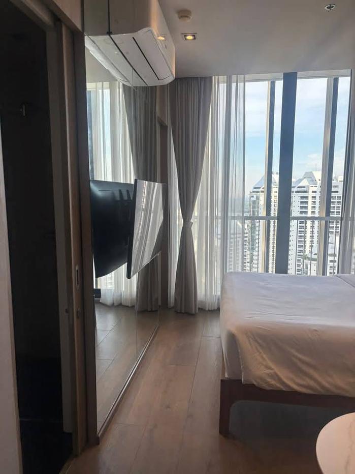 รูป 1 ห้องนอน | 1 ห้องน้ำ | BTS Phrom Phong | 29 ตร.ม. | 19,000 บาท/เดือน | ชั้น 22 — Park Origin Phrom Phong กรุงเทพฯ - รูปที่ 1/10
