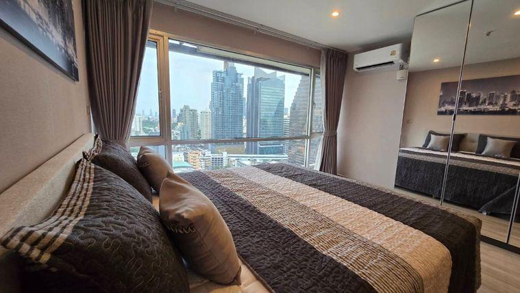 รูป 1 ห้องนอน | 1 ห้องน้ำ | BTS Nana | 40 ตร.ม. | 19,000 บาท/เดือน | ชั้น 25 — Sukhumvit Suite กรุงเทพฯ - รูปที่ 5/9