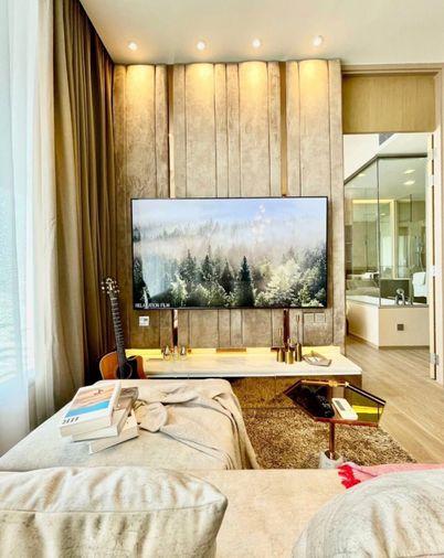 picture 1Bed | 1Bath | MRT Sukhumvit | 53sqm | THB 60,000/mo | Fl.32 — The Esse Asoke Bangkok - 8/10