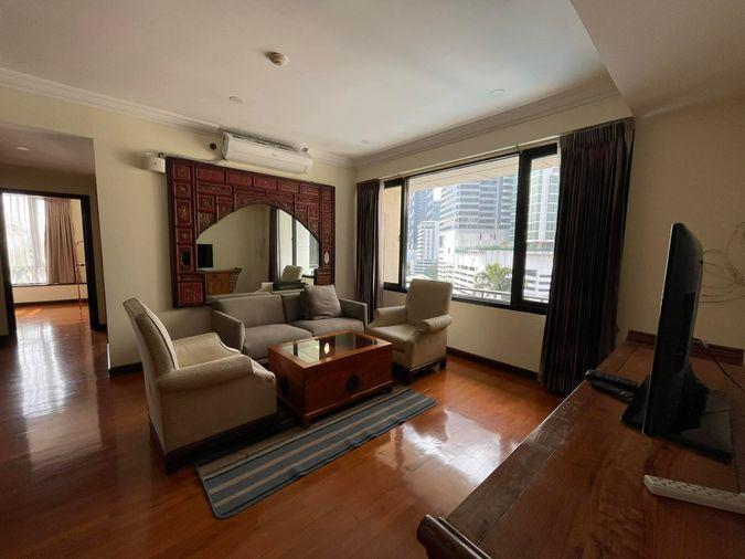 รูป 2 ห้องนอน | 2 ห้องน้ำ | BTS Saphan Taksin | 92 ตร.ม. | 38,000 บาท/เดือน | ชั้น 10 — Baan Piya Sathorn กรุงเทพฯ - รูปที่ 1/10