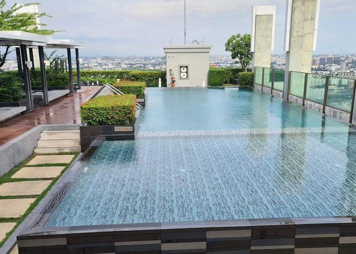 รูป 1 ห้องนอน | 1 ห้องน้ำ | MRT Huai Khwang | 48 ตร.ม. | 26,000 บาท/เดือน | ชั้น 31 — Rhythm Ratchada - Huai Khwang กรุงเทพฯ - รูปที่ 3/8