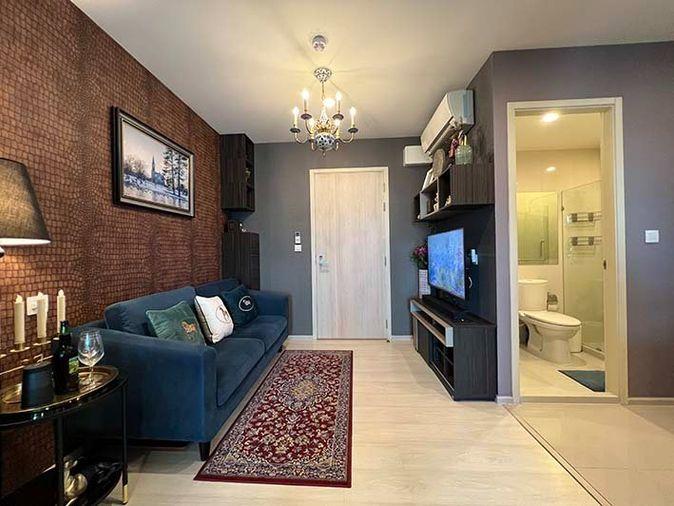 picture 1Bed | 1Bath | MRT Phetchaburi | 35sqm | THB 17,000/mo | Fl.26 — Life Asoke Bangkok - 4/10