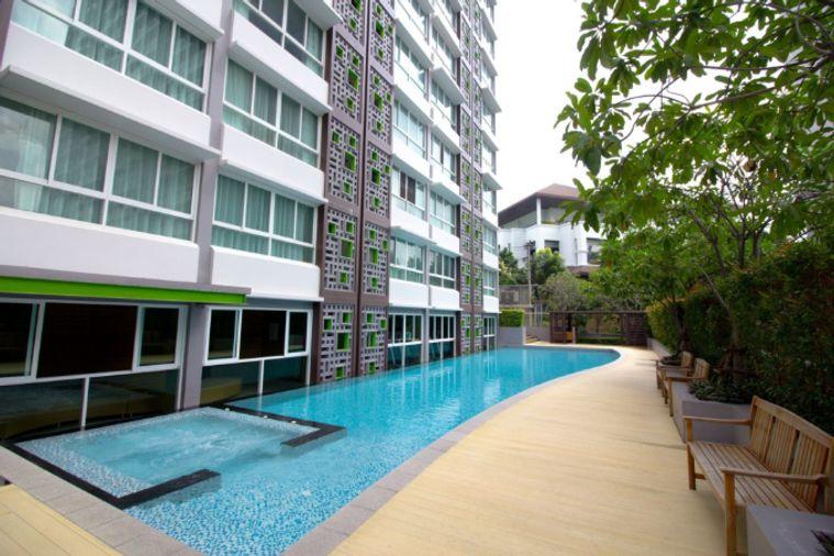 picture 1Bed | 1Bath | MRT Phra Ram 9 | 32sqm | THB 15,000/mo | Fl.5 — I-Biza Bangkok - 2/10