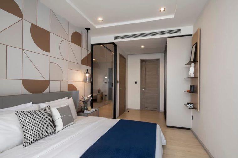 รูป 1 ห้องนอน | 1 ห้องน้ำ | BTS Thong Lo | 47 ตร.ม. | 35,000 บาท/เดือน | ชั้น 10 — The Room Sukhumvit 38 กรุงเทพฯ - รูปที่ 2/7