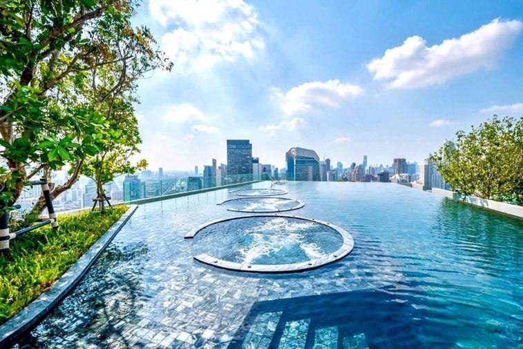 picture 1Bed | 1Bath | BTS Phloen Chit | 25sqm | THB 20,000/mo | Fl.15 — Life One Wireless Bangkok - 4/9