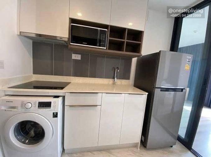 รูป 📣ให้เช่าคอนโด IDEO Mobi Asoke (MRT เพชรบุรี ) 2ห้องนอน เฟอร์ครบ @onestepliving - รูปที่ 8/12