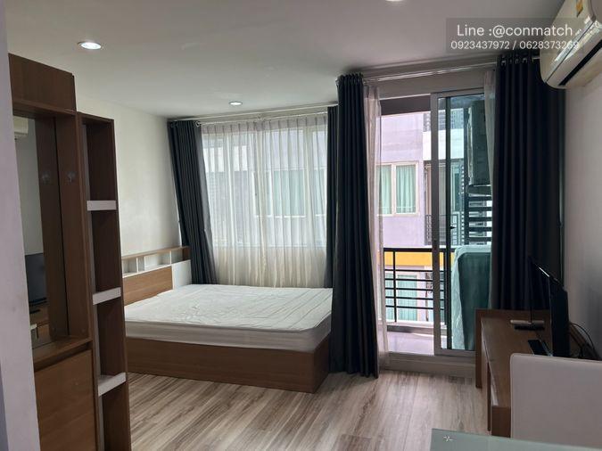 รูป 1 ห้องนอน | 1 ห้องน้ำ | MRT Bang Rak Yai | 25 ตร.ม. | 6,000 บาท/เดือน | ชั้น 7 — Sammakorn S9 กรุงเทพฯ - รูปที่ 1/10