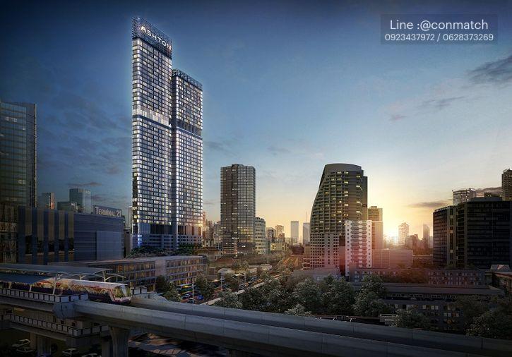 picture 1Bed | 1Bath | BTS Asok | 35sqm | THB 29,000/mo | Fl.19 — Ashton Asoke Bangkok - 1/10