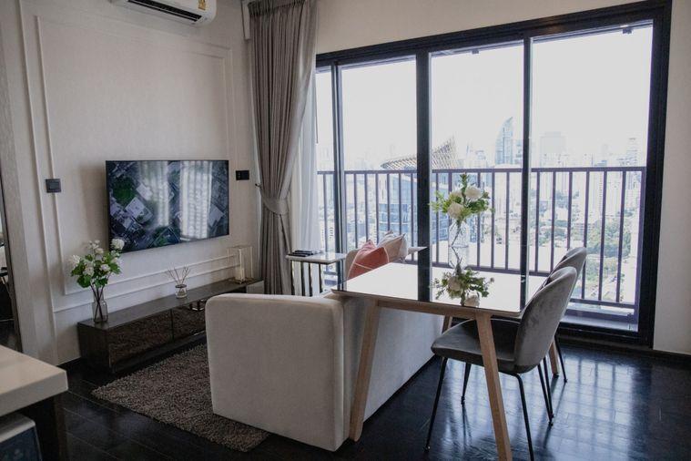 picture 2Bed | 1Bath | BTS Thong Lo | 45sqm | THB 60,000/mo | Fl.16 — Park Origin Thonglor Bangkok - 1/7