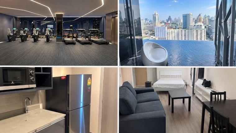 รูป 1 ห้องนอน | 1 ห้องน้ำ | BTS Ratchathewi | 34 ตร.ม. | 19,000 บาท/เดือน | ชั้น 32 — Ideo Q Siam-Ratchathewi กรุงเทพฯ - รูปที่ 1/1