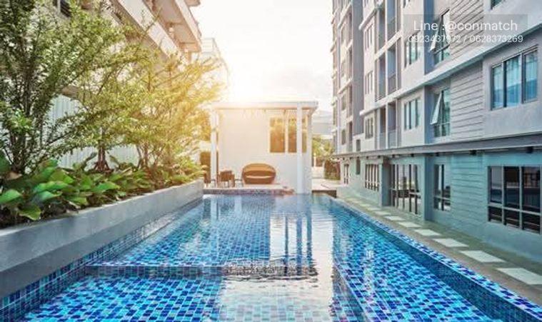 รูป 1 ห้องนอน | 1 ห้องน้ำ | BTS Bearing | 36 ตร.ม. | 12,000 บาท/เดือน | ชั้น 3 — Voque Place Sukhumvit 107 กรุงเทพฯ - รูปที่ 3/10