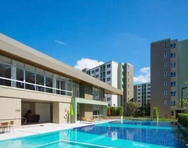 รูป 1 ห้องนอน | 1 ห้องน้ำ | MRT Si Lom | 23 ตร.ม. | 8,000 บาท/เดือน | ชั้น 5 — Lumpini Ville On Nut - Phatthanakan กรุงเทพฯ - รูปที่ 7/10
