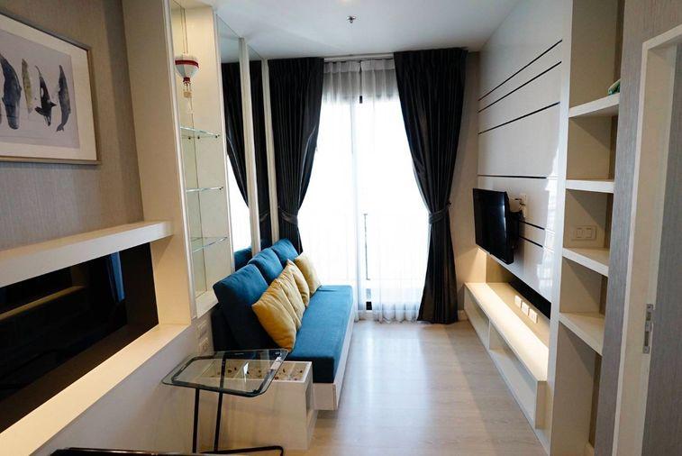 รูป 1 ห้องนอน | 1 ห้องน้ำ | MRT Ramkhamhaeng | 36 ตร.ม. | 19,000 บาท/เดือน | ชั้น 17 — Niche Pride Thonglor-Petchburi กรุงเทพฯ - รูปที่ 4/10
