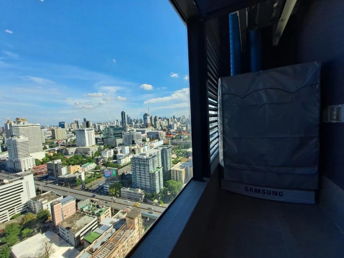 picture 1Bed | 1Bath | MRT Phra Ram 9 | 29sqm | THB 20,000/mo | Fl.28 — One 9 Five Asoke - Rama 9 Bangkok - 9/9