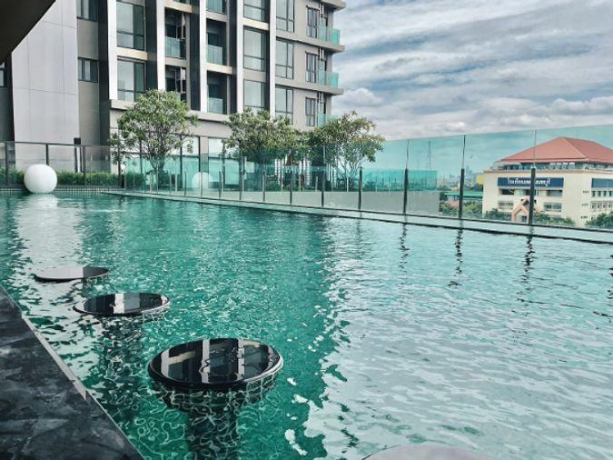 picture 1Bed | 1Bath | MRT Yaek Tiwanon | 30sqm | THB 13,000/mo | Fl.35 — The Clev Riverline Bangkok - 3/10