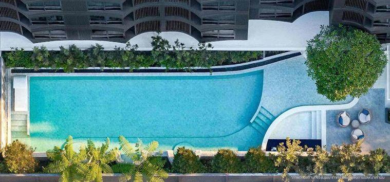 picture 1Bed | 1Bath | BTS On Nut | 28sqm | THB 14,000/mo | Fl.2 — Blue Sukhumvit 89 Bangkok - 3/9