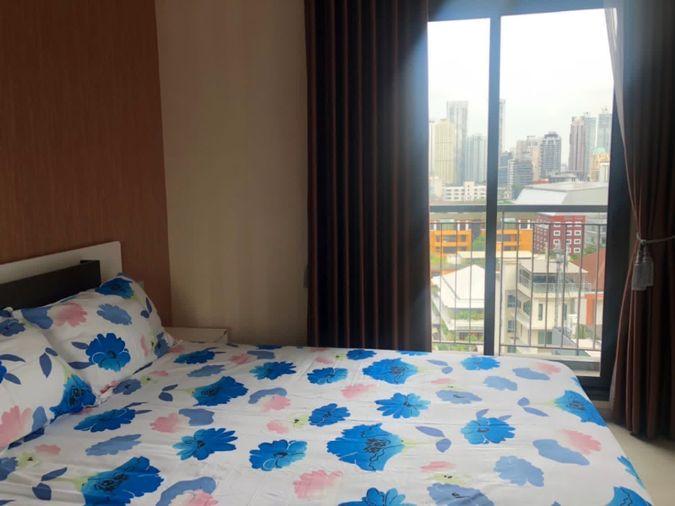รูป 1 ห้องนอน | 1 ห้องน้ำ | BTS Thong Lo | 33 ตร.ม. | 22,000 บาท/เดือน | ชั้น 12 — Rhythm Sukhumvit 36-38 กรุงเทพฯ - รูปที่ 7/8