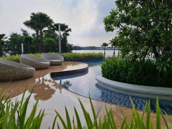 รูป 2 ห้องนอน | 2 ห้องน้ำ | BTS Chong Nonsi | 128 ตร.ม. | 40,000 บาท/เดือน | ชั้น 28 — Supalai Riva Grande กรุงเทพฯ - รูปที่ 6/8