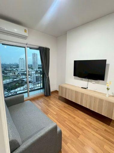 รูป 1 ห้องนอน | 1 ห้องน้ำ | BTS Surasak | 29 ตร.ม. | 14,000 บาท/เดือน | ชั้น 22 — Lumpini Place Rama 3 - Riverine กรุงเทพฯ - รูปที่ 3/10