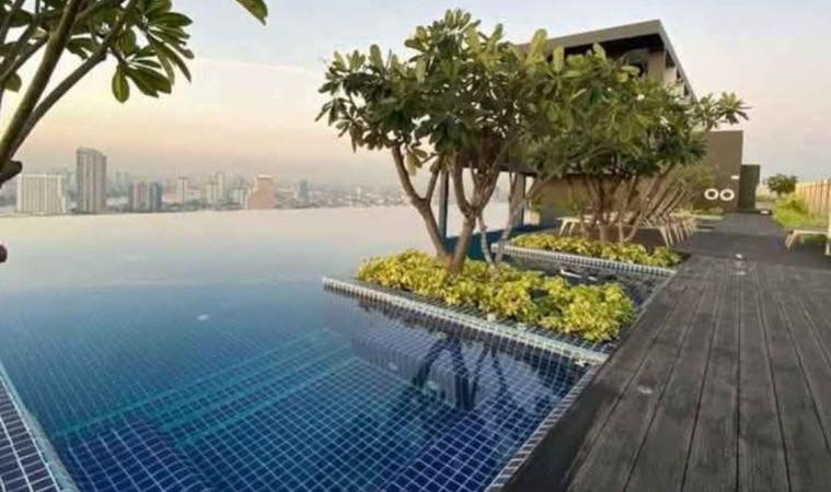 รูป 1 ห้องนอน | 1 ห้องน้ำ | BTS Krung Thon Buri | 38 ตร.ม. | 17,000 บาท/เดือน | ชั้น 10 — Urbano Absolute Sathon-Taksin กรุงเทพฯ - รูปที่ 6/10