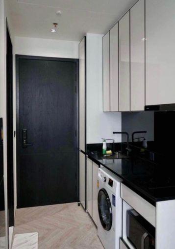 รูป 1 ห้องนอน | 1 ห้องน้ำ | BTS Krung Thon Buri | 26 ตร.ม. | 17,000 บาท/เดือน | ชั้น 12 — Chapter Charoennakhon กรุงเทพฯ - รูปที่ 8/9