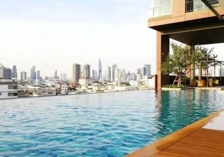 รูป 2 ห้องนอน | 1 ห้องน้ำ | BTS Saint Louis | 39 ตร.ม. | 20,000 บาท/เดือน | ชั้น 28 — Lumpini Place Ratchada-Sathu กรุงเทพฯ - รูปที่ 2/10