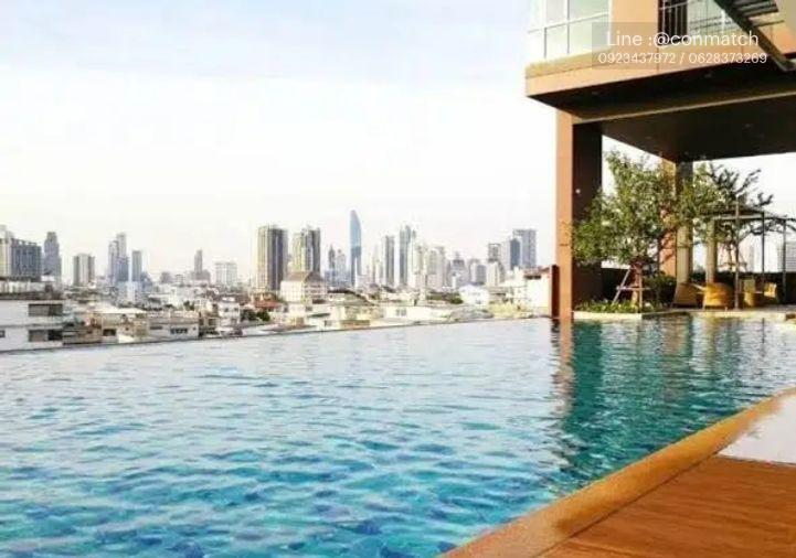รูป 2 ห้องนอน | 1 ห้องน้ำ | BTS Saint Louis | 39 ตร.ม. | 20,000 บาท/เดือน | ชั้น 28 — Lumpini Place Ratchada-Sathu กรุงเทพฯ - รูปที่ 2/10