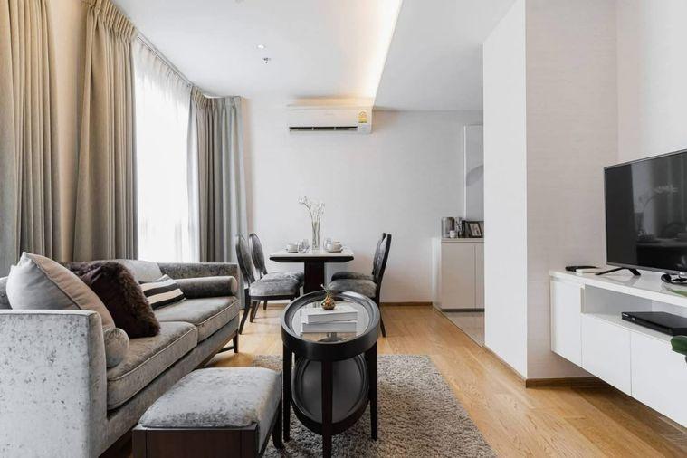 picture 2Bed | 2Bath | BTS Phrom Phong | 60sqm | THB 55,000/mo | Fl.11 — H Sukhumvit 43 Bangkok - 5/10