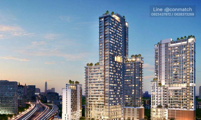 รูป 2 ห้องนอน | 2 ห้องน้ำ | BTS Saphan Taksin | 54 ตร.ม. | 35,000 บาท/เดือน | ชั้น 7 — Siamese RAMA9 Condo กรุงเทพฯ - รูปที่ 1/10