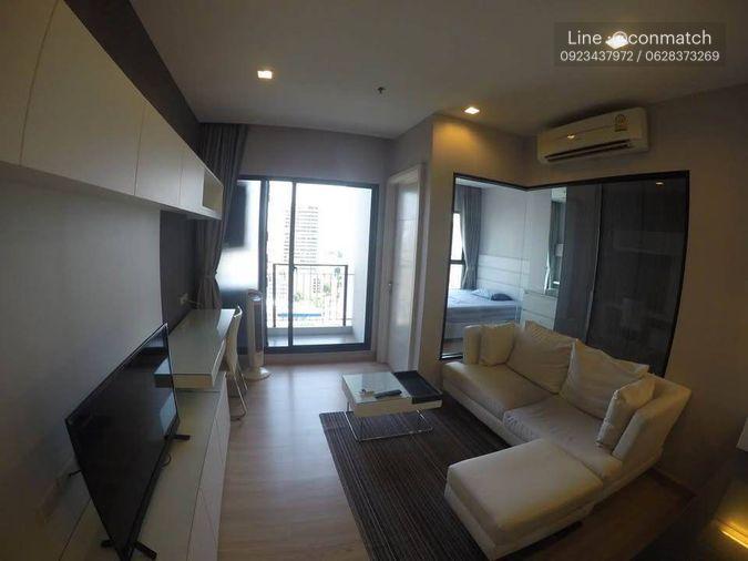 รูป 1 ห้องนอน | 1 ห้องน้ำ | BTS Krung Thon Buri | 38 ตร.ม. | 18,000 บาท/เดือน | ชั้น 18 — Urbano Absolute Sathon-Taksin กรุงเทพฯ - รูปที่ 7/10