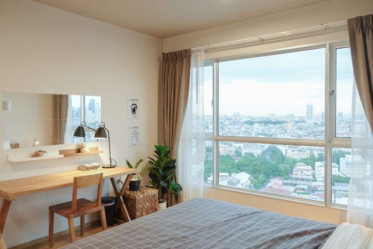 รูป 1 ห้องนอน | 1 ห้องน้ำ | BTS Krung Thon Buri | 38 ตร.ม. | 23,000 บาท/เดือน | ชั้น 18 — Hive Sathorn กรุงเทพฯ - รูปที่ 6/10