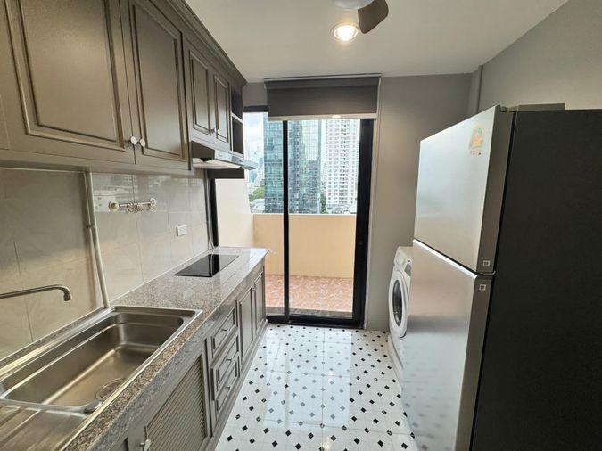 รูป 2 ห้องนอน | 2 ห้องน้ำ | BTS Saint Louis | 109 ตร.ม. | 65,000 บาท/เดือน | ชั้น 9 — Sampoom Garden Condominium Sathorn กรุงเทพฯ - รูปที่ 3/6