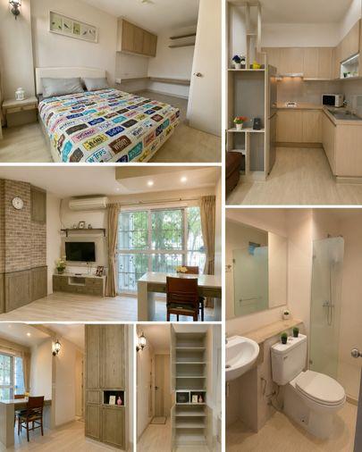 รูป 1 ห้องนอน | 1 ห้องน้ำ | MRT Si Lom | 50 ตร.ม. | 12,000 บาท/เดือน | ชั้น 1 — Parkland Srinakarin Condominium. It Is กรุงเทพฯ - รูปที่ 1/1