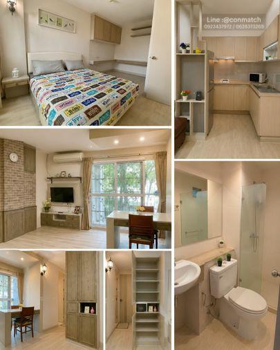 รูป 1 ห้องนอน | 1 ห้องน้ำ | MRT Si Lom | 50 ตร.ม. | 12,000 บาท/เดือน | ชั้น 1 — Parkland Srinakarin Condominium. It Is กรุงเทพฯ - รูปที่ 1/1