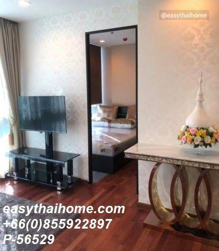 รูป P-56529 ให้เช่า (วิช ซิกเนเจอร์ มิดทาวน์ สยาม) | 1 ห้องนอน 1 ห้องน้ำ | วิวเมือง | ชั้น 5 | เฟอร์นิเจอร์ครบ | Line Id: @easythaihome | 085-592-2897 - รูปที่ 3/6
