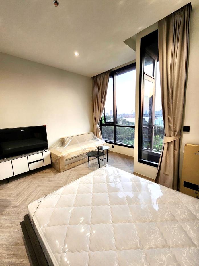 picture 1Bed | 1Bath | BTS Saphan Taksin | 25sqm | THB 17,000/mo | Fl.6 — Chapter Charoennakhon Riverside Bangkok - 6/9