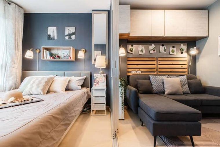 รูป 1 ห้องนอน | 1 ห้องน้ำ | MRT Bang O | 23 ตร.ม. | 8,000 บาท/เดือน | ชั้น 4 — Lpn Condo กรุงเทพฯ - รูปที่ 7/10