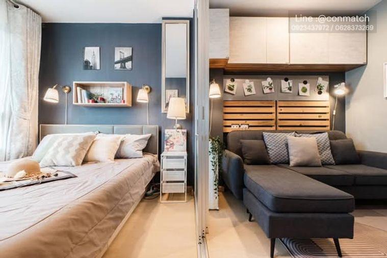 รูป 1 ห้องนอน | 1 ห้องน้ำ | MRT Bang O | 23 ตร.ม. | 8,000 บาท/เดือน | ชั้น 4 — Lpn Condo กรุงเทพฯ - รูปที่ 7/10
