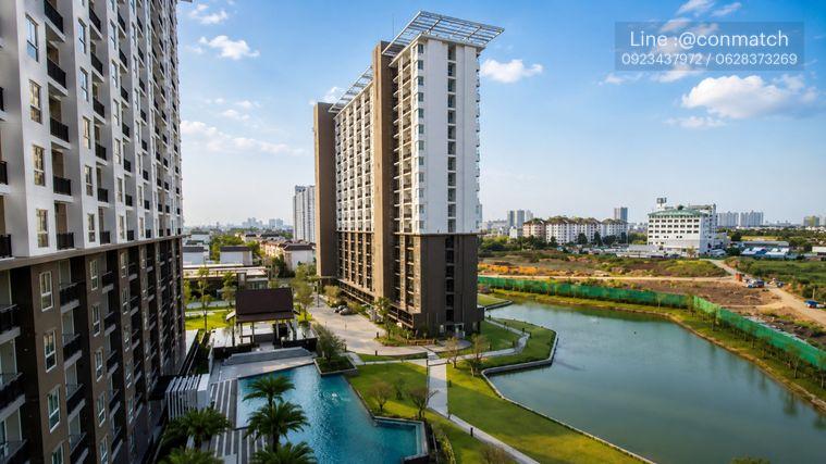 รูป 1 ห้องนอน | 1 ห้องน้ำ | MRT Si Lom | 36 ตร.ม. | 9,000 บาท/เดือน | ชั้น 5 — Parkland Srinakarin Lakeside กรุงเทพฯ - รูปที่ 6/9