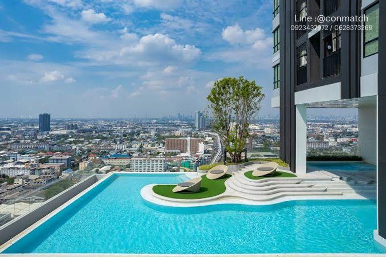 รูป 1 ห้องนอน | 1 ห้องน้ำ | BTS Samrong | 25 ตร.ม. | 10,000 บาท/เดือน | ชั้น 21 — Knightsbridge Sukhumvit - Thepharak กรุงเทพฯ - รูปที่ 1/8