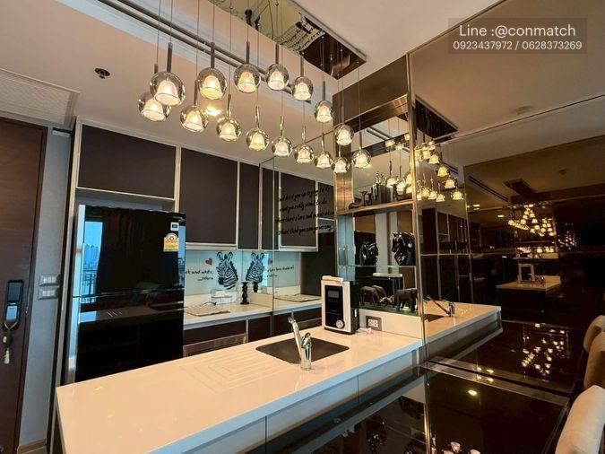 picture 1Bed | 1Bath | MRT Phetchaburi | 45sqm | THB 28,000/mo | Fl.10 — The Address Asoke Bangkok - 3/8