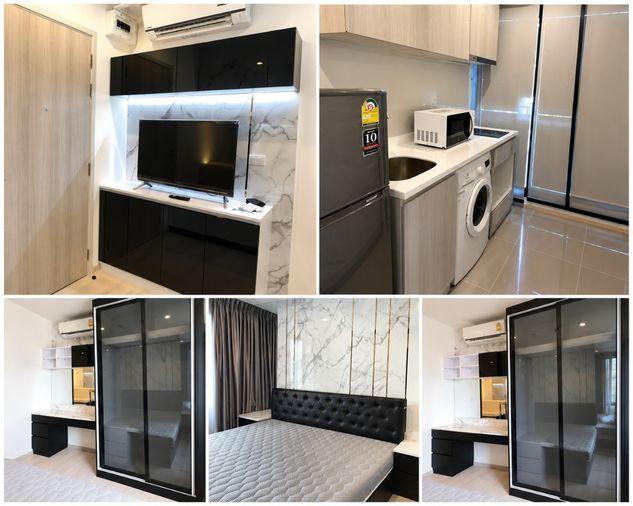 picture 1Bed | 1Bath | MRT Phetchaburi | 30sqm | THB 20,000/mo | Fl.27 — Life Asoke Bangkok - 1/2
